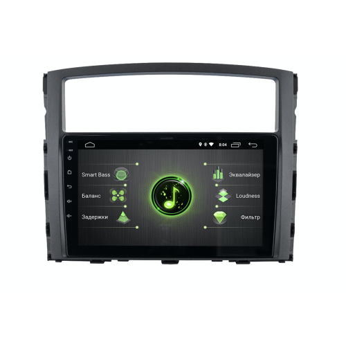 Штатная магнитола INCAR DTA-6104 для Mitsubishi Pajero 4 2006-2019 на Android 10