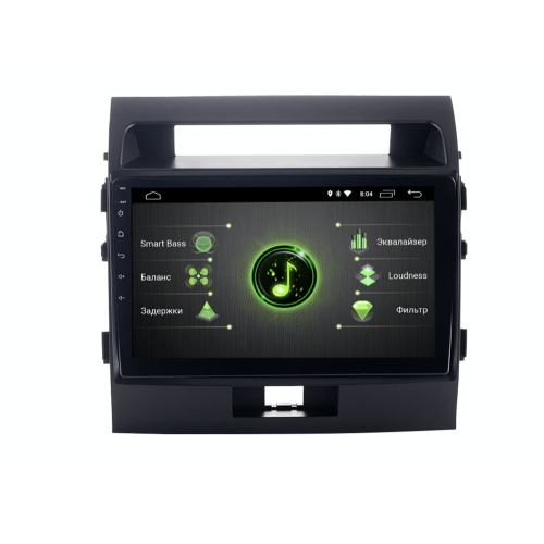 Штатная магнитола INCAR DTA-2212 для Toyota Land Cruiser 200 2012-2015 на Android 10