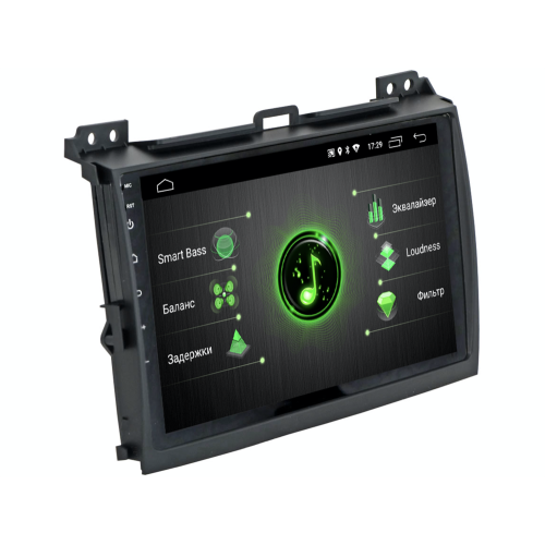 Штатная магнитола INCAR DTA-2209 для Toyota LC Prado 120 2002-2009 на Android 10