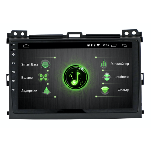 Штатная магнитола INCAR DTA-2209 для Lexus GX 470 2002-2009 на Android 10