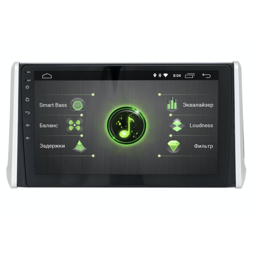 Штатная магнитола INCAR DTA-2204 для Toyota RAV4 (XA50) 2018-2024 на Android 10