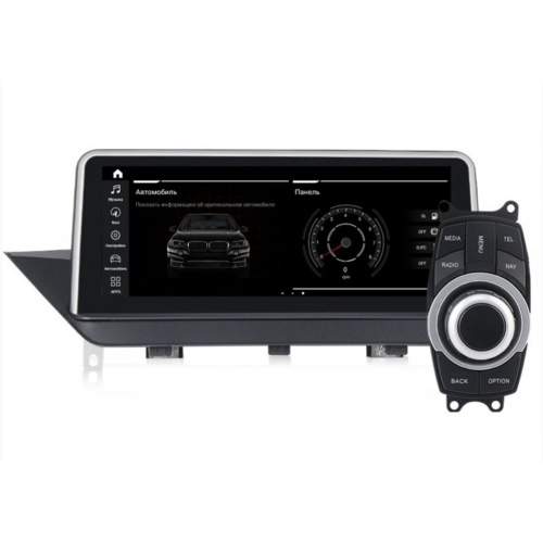 Штатная магнитола Roximo RW-2704QD для BMW X1 E84 (2009-2015) для комплектации без штатного дисплея, iDrive в комплекте на Android 9.0