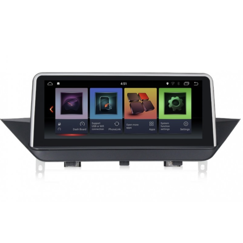Штатная магнитола Roximo RW-2704C-2gb для BMW X1 E84 (2009-2015) для CIC на Android 8.1