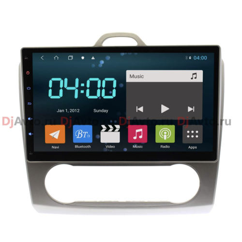 Штатная магнитола DjAvto 4470 - 4015 для Ford Focus II 2008 - 2011 c DSP на Android 9.0