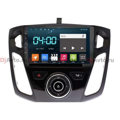 Штатная магнитола DjAvto 4657 - 4015 для Ford Focus III 2011 - 2015 c DSP на Android 9.0