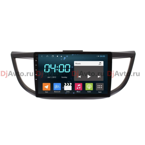 Штатная магнитола DjAvto 4654 - 4018 для Honda CR-V IV 2012 - 2017 c DSP на Android 9.0