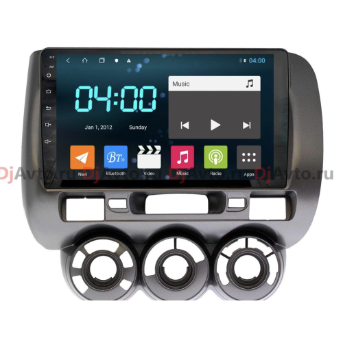Штатная магнитола DjAvto 4602 - 4015 для Honda Fit 2001 - 2007 c DSP на Android 9.0