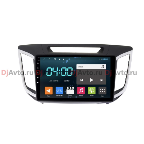 Штатная магнитола DjAvto 4485-4015 для Hyundai Creta, Ix25 2016-2021 c DSP на Android 9.0