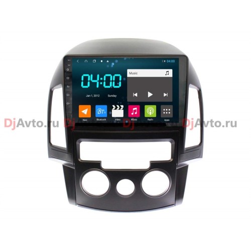 Штатная магнитола DjAvto 4640 - 4015 для Hyundai I30 2008 - 2011 c DSP на Android 9.0