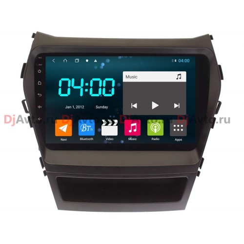 Штатная магнитола DjAvto 4479 - 4015 Для Hyundai Santa FE, ix45 2012 - 2020 c DSP на Android 9.0