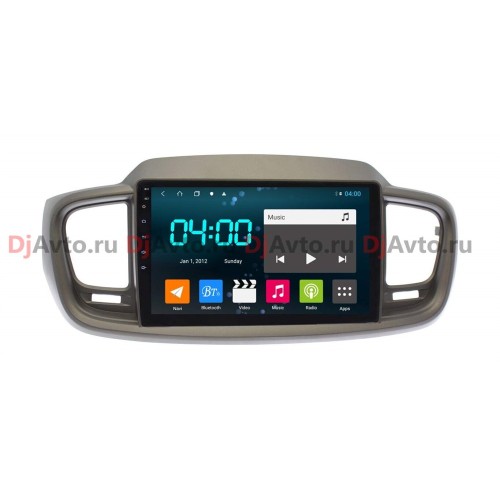 Штатная магнитола DjAvto 4621 - 4018 Для Kia Sorento Prime 2015 - 2020 c DSP на Android 9.0