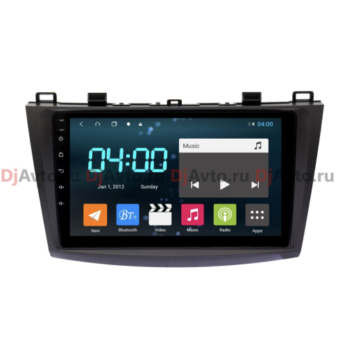 Штатная магнитола DjAvto 4501 - 4015 для Mazda 3, Axela 2009-2013 c DSP на Android 9.0