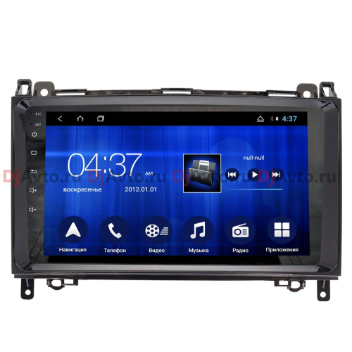 Штатная магнитола DjAvto 4454 - 4377 для Mercedes-Benz A-Class (W169) 2004-2012 , B-Class (W245) 2005-2011 ,Viano II (W639) 2006-2014 , Vito (W639) 2006-2014 c DSP на Android 8.0