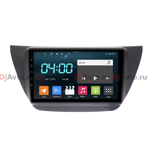 Штатная магнитола DjAvto 4643-4015 для Mitsubishi Lancer 2003-2007 c DSP на Android 9.0