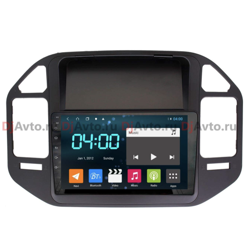 Штатная магнитола DjAvto 4624-4015 для Mitsubishi Pajero III 1999 - 2006 c DSP на Android 9.0