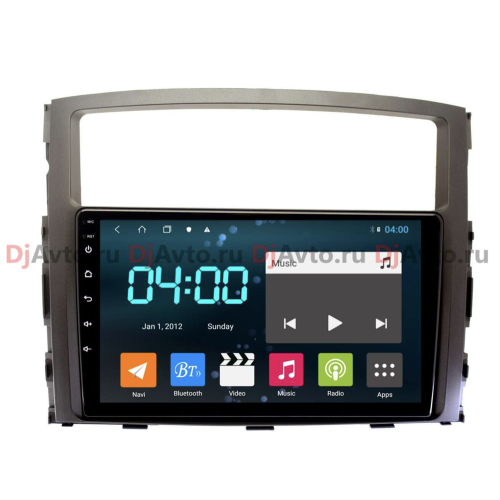 Штатная магнитола DjAvto 4506-4015 для Mitsubishi Pajero IV 2006-2019 c DSP на Android 9.0