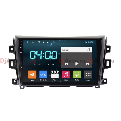 Штатная магнитола DjAvto 4590-4018 для Nissan Navara 2014 - 2025 c DSP на Android 9.0