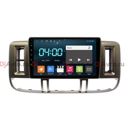 Штатная магнитола DjAvto 4566-4015 для Nissan X-Trail (T30) 2000 - 2007 c DSP на Android 9.0