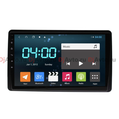 Штатная магнитола DjAvto 4518-4018 для Duster 2018-2020, Renault Arkana I 2019-2024 c DSP на Android 9.0