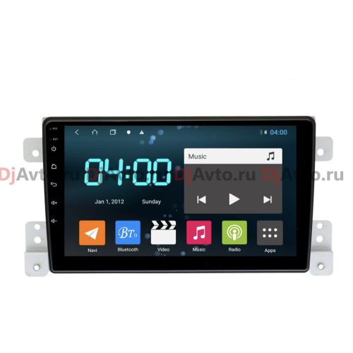 Штатная магнитола DjAvto 4672-4015 для Suzuki Grand Vitara, Escudo 2005-2015 c DSP на Android 9.0