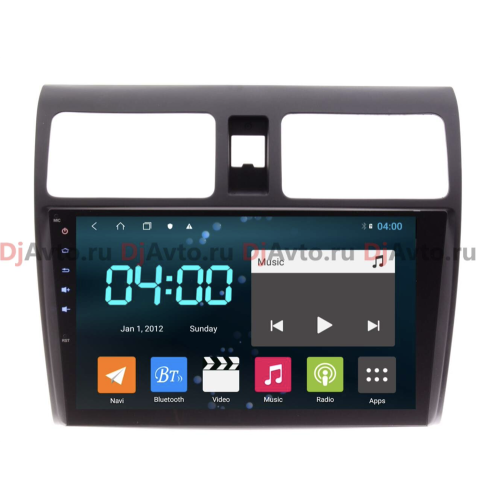 Штатная магнитола DjAvto 4524 - 4018 для Suzuki Swift III 2004-2010 c DSP на Android 9.0