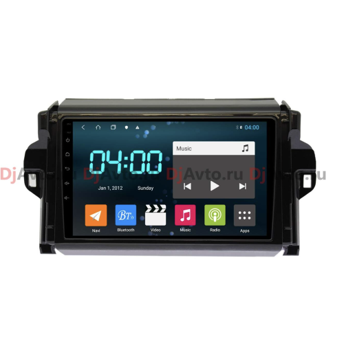 Штатная магнитола DjAvto 4545-4015 для Toyota Fortuner II 2015-2025 c DSP на Android 9.0