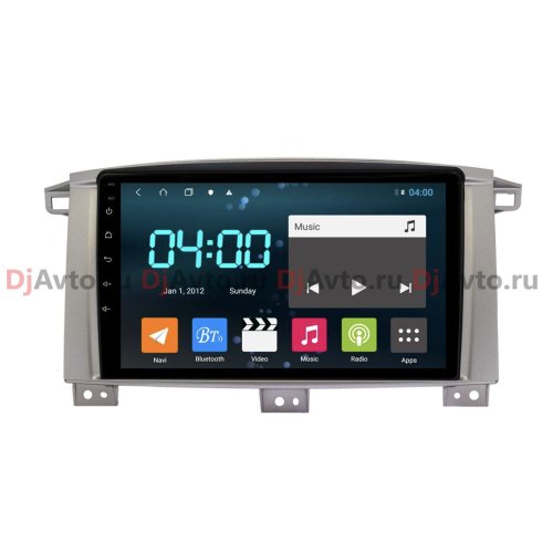 Штатная магнитола DjAvto 4551-4015 для Toyota Land Cruiser 105 1998-2007 c DSP на Android 9.0