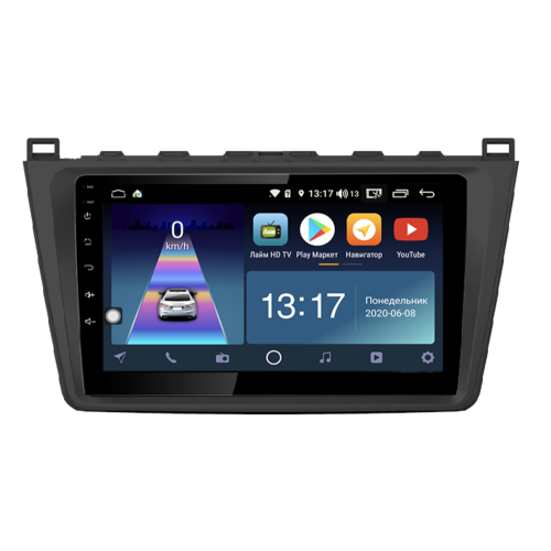 Штатная магнитола DayStar DS-7030ZM с DSP + 4G SIM + 6/128GB для Mazda 6 (2007-2012) на Android 10.0
