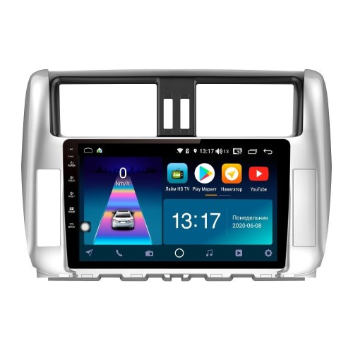 Штатная магнитола DayStar DS-7041ZM с DSP + 4G SIM + 6/128GB для Toyota Land Cruiser Prado 150 2009-2013 на Android 10.0