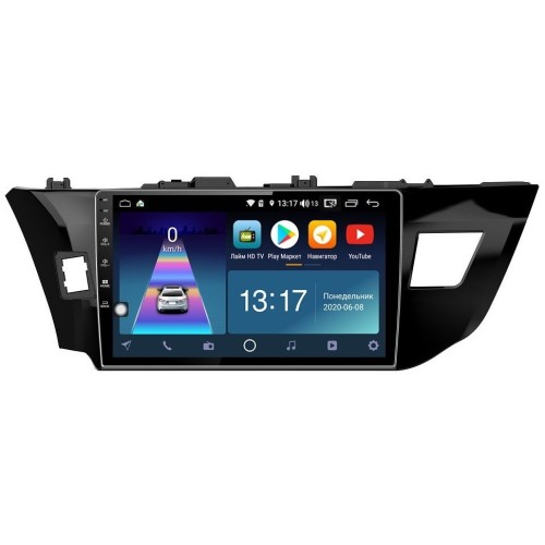 Штатная магнитола DayStar DS-7110ZM с DSP + 4G SIM + 6/128GB для Toyota Corolla 2013-2016 на Android 10.0