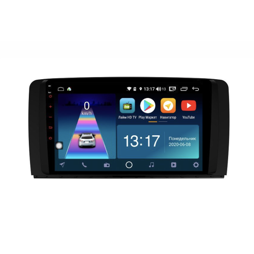 Штатная магнитола DayStar DS-7192ZM с DSP + 4G SIM + 6/128GB для Mercedes R-Class на Android 10.0