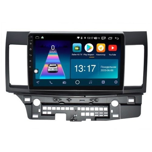 Штатная магнитола DayStar DS-7204ZM с DSP + 4G SIM + 6/128GB для Mitsubishi Lancer 2007-2013 на Android 10.0