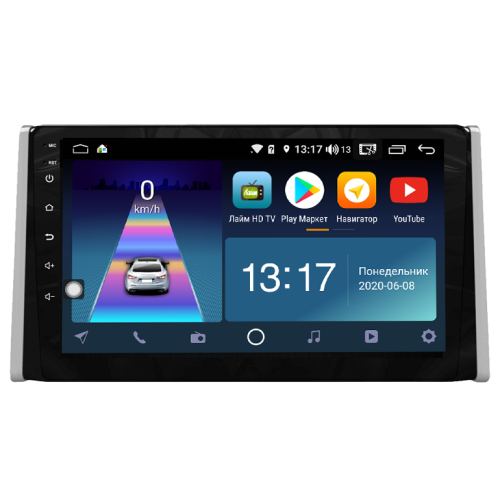 Штатная магнитола DayStar DS-8014ZM с DSP + 4G SIM + 6/128GB для Toyota RAV-4 2022+ на Android 10.0