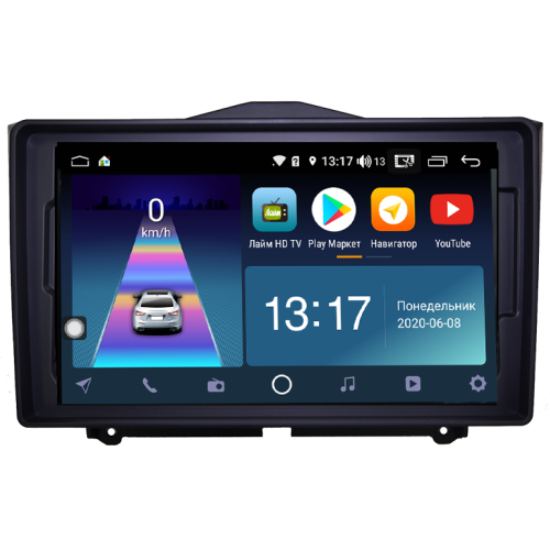 Штатная магнитола DayStar DS-7178ZM с DSP + 4G SIM + 6/128GB для Lada Granta 2018-2025 на Android 10.0
