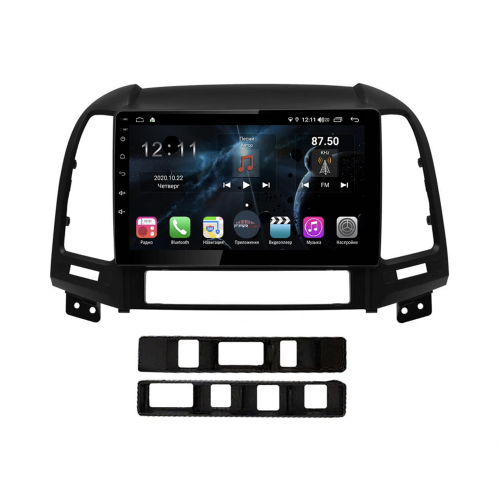 Магнитола Farcar TG008R (S400) для Hyundai Santa Fe 2006-2012 на Android 10.0