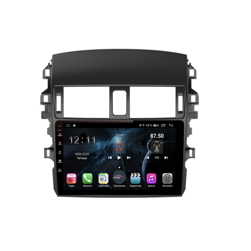 Магнитола Farcar TG063R (S400) для Toyota Corolla X (E140, E150) 2006-2013 на Android 10.0