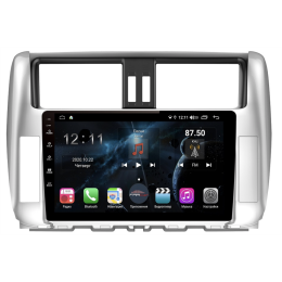 Магнитола Farcar TG065R (S400) для Toyota Land Cruiser Prado 150 2009-2013 серебро на Android 10.0