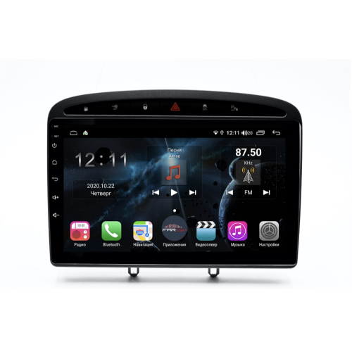 Магнитола Farcar TG083R (S400) для Peugeot 308 I, 408, RCZ I 2010-2017 на Android 10.0