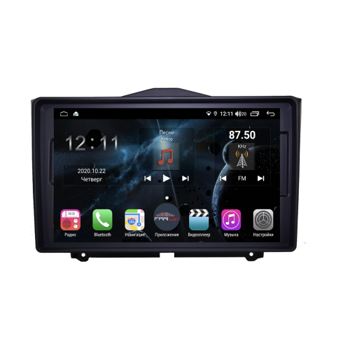 Магнитола Farcar TG1206R (S400) для Lada Granta I 2018-2025 на Android 10.0