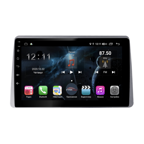 Магнитола Farcar TG1222R (S400) для Renault Duster 2020+ на Android 10.0