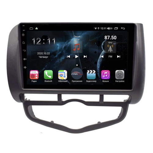 Магнитола Farcar TG1232R (S400) для Honda Fit 2001 - 2007 на Android 10.0