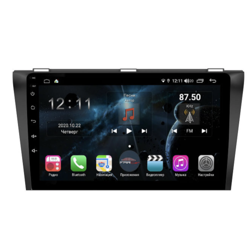 Магнитола Farcar TG161R (S400) для Mazda 3 2004 - 2009 на Android 10.0