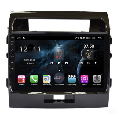 Магнитола Farcar TG381R (S400) для Toyota Land Cruiser 200 2007-2015 на Android 10.0
