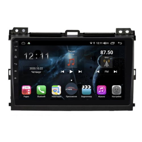 Магнитола Farcar TG456R (S400) для Toyota Land Cruiser Prado 120 2002-2009 на Android 10.0