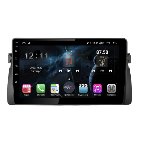 Магнитола Farcar TG708R (S400) для BMW E46 1997-2006 на Android 10.0