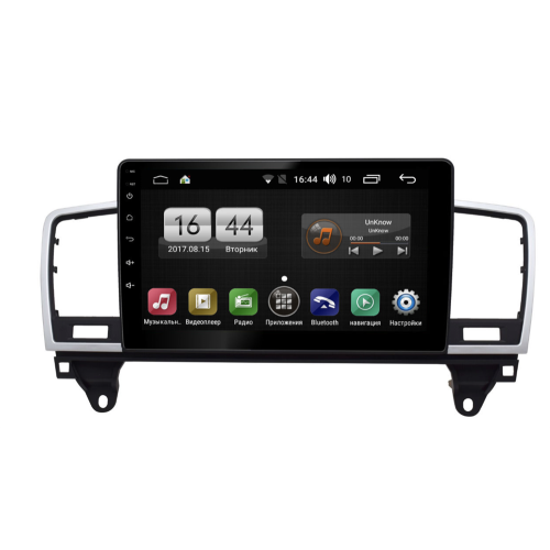 Магнитола FARCAR LX1241R (S195) для Mercedes ML-class (W166) 2011-2015, GL-class (X166) 2012-2016 на Android 8.1