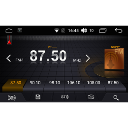 Магнитола FARCAR LX778R (S195) для Peugeot 206 1998-2012 на Android 8.1