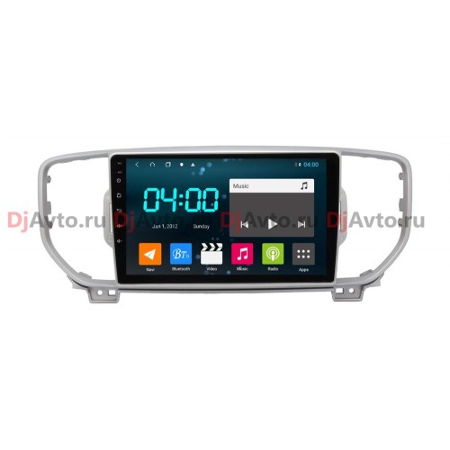 Штатная магнитола DjAvto 4494 - 4015 для Kia Sportage IV 2016 - 2018 c DSP на Android 9.0
