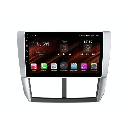 Магнитола Farcar XH062R (S400) (6/128ГБ) для Subaru Forester III, Impreza III 2007-2013 на Android 10.0