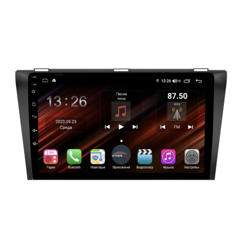 Магнитола Farcar XH161R (S400) (6/128ГБ) для Mazda 3 2004 - 2009 на Android 10.0